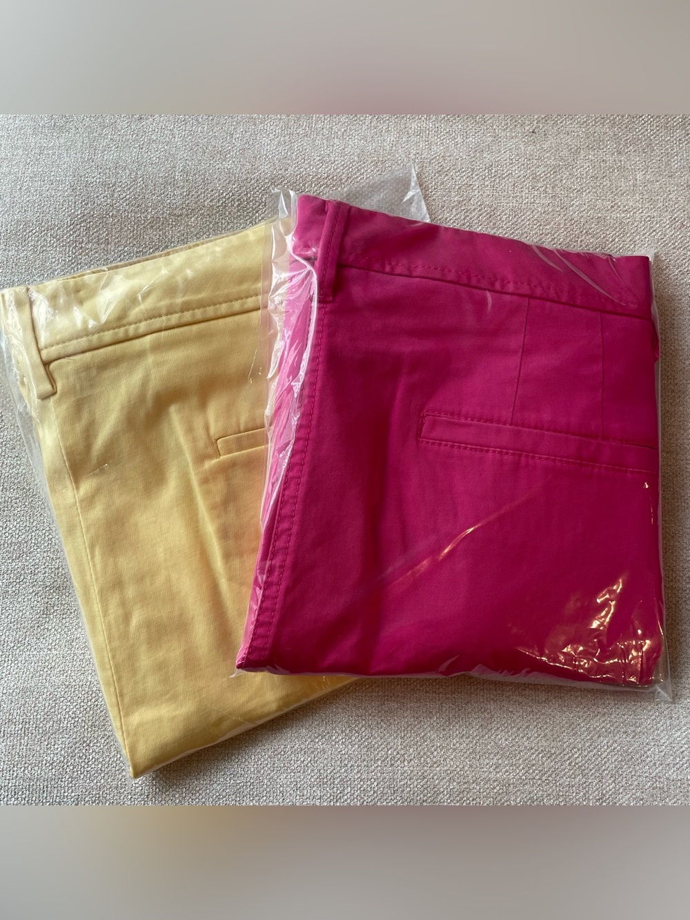Talbots Light Yellow ‘Perfect’ Cotton Chino Shorts Size 18 - NWOT - Picture 10 of 10